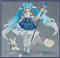 Snow Miku (Snow Princess Version) from Figma - Character Vocal Series 01: Hatsune Miku manufactured by Max Factory [Loose]