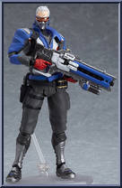 Soldier: 76 from Figma - Overwatch manufactured by Max Factory [Loose]