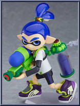 Splatoon Boy Action Figure