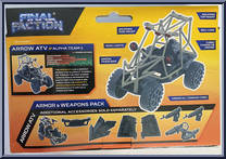 Arrow ATV from Final Faction - Alpha Team 1 - Vehicles manufactured by Greenbrier [Back]