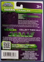 Crawler (Venom) from Final Faction - Kharn manufactured by Greenbrier [Back]