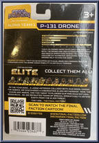 P-131 (Automated Drone) (Gold Edition) from Final Faction - Alpha Team 1 manufactured by Greenbrier [Back]