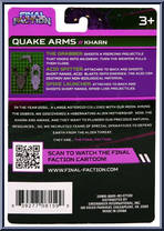 Quake Arms (Weapons Pack) from Final Faction - Kharn - Accessories manufactured by Greenbrier [Back]