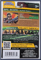 Scope (Long Range Specialist) from Final Faction - Alpha Team 1 manufactured by Greenbrier [Back]