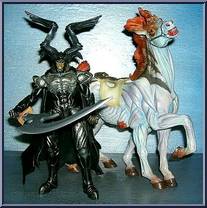 Odin & Sleipnir from Final Fantasy VIII (Artfx) - Guardian Force manufactured by Artfx - Squaresoft [Loose]