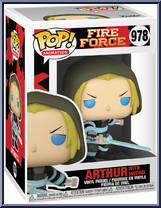 Arthur (with Sword) from Fire Force - Pop! Vinyl Figures manufactured by Funko [Front]