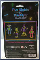 Bonnie (Blacklight) from Five Nights at Freddy's - Action Figures manufactured by Funko [Back]