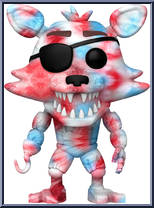 Foxy (Tie-Dye) from Five Nights at Freddy's - Pop! Vinyl Figures manufactured by Funko [Loose]