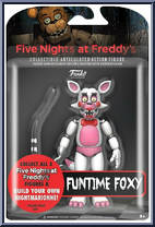 Funtime Foxy from Five Nights at Freddy's - Action Figures manufactured by Funko [Front]