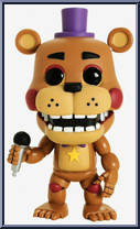 Rockstar Freddy from Five Nights at Freddy's - Pop! Vinyl Figures manufactured by Funko [Loose]