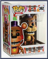 Rockstar Freddy from Five Nights at Freddy's - Pop! Vinyl Figures manufactured by Funko [Front]