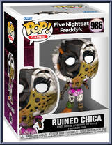 Ruined Chica from Five Nights at Freddy's - Pop! Vinyl Figures manufactured by Funko [Front]
