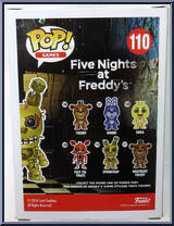 Springtrap from Five Nights at Freddy's - Pop! Vinyl Figures manufactured by Funko [Back]