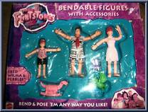 Flintstone Family Pack from Flintstones - Bendable Figures manufactured by Mattel [Front]