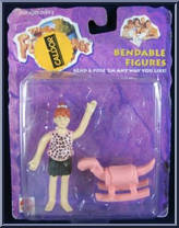 Pebbles from Flintstones - Bendable Figures manufactured by Mattel [Front]