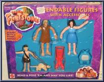 Rubble Family Pack from Flintstones - Bendable Figures manufactured by Mattel [Front]