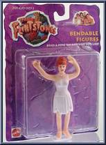 Wilma from Flintstones - Bendable Figures manufactured by Mattel [Front]