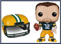 Aaron Rodgers (Green Jersey) (Packers) from Football - Pop! Vinyl Figures manufactured by Funko [Loose]