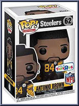 Antonio Brown (Color Rush / Black) from Football - Pop! Vinyl Figures manufactured by Funko [Front]