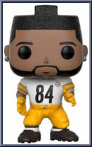 Antonio Brown (White Jersey) (Steelers) from Football - Pop! Vinyl Figures manufactured by Funko [Loose]