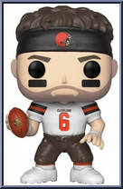 Baker Mayfield (White Jersey) (Browns) from Football - Pop! Vinyl Figures manufactured by Funko [Loose]