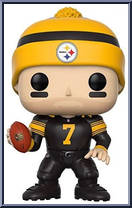 Ben Roethlisberger (Color Rush / Black) (Steelers) from Football - Pop! Vinyl Figures manufactured by Funko [Loose]