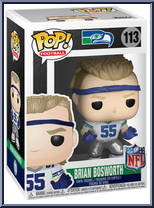 Brian Bosworth (Seahawks) from Football - Pop! Vinyl Figures manufactured by Funko [Front]