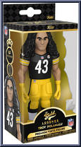 Troy Polamalu (Black Jersery) (Steelers) from Football - Vinyl Gold - 5" Scale manufactured by Funko [Front]