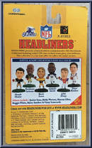 Emmitt Smith from Football Headliners - Throwbacks manufactured by Corinthian [Back]