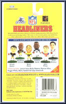Rashaan Salaam from Football Headliners - Throwbacks manufactured by Corinthian [Back]