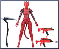 Lynx (Red) from Fortnite - Victory Royale manufactured by Hasbro [Loose]