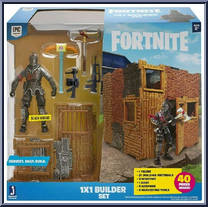 1x1 Builder Set (Black Knight) from Fortnite - Box Sets manufactured by Jazwares [Front]