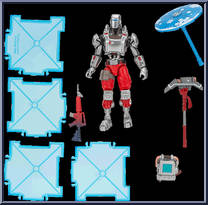 A.I.M. (Early Game Survival Kit) from Fortnite - Basic Series manufactured by Jazwares [Loose]