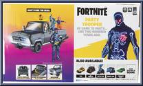 Bear (with Party Trooper) from Fortnite - Box Sets manufactured by Jazwares [Back]