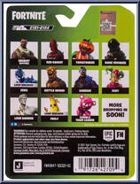 Codename E.L.F. from Fortnite - Legendary Micro Series manufactured by Jazwares [Back]