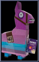 Overtaker from Fortnite - Llama Loot Pinata manufactured by Jazwares [Front]