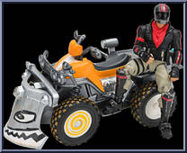 Quadcrasher (with Burnout) Action Figure