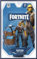Raptor (Solo Mode) from Fortnite - Basic Series manufactured by Jazwares [Front]