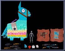 Skull Ranger from Fortnite - Llama Loot Pinata manufactured by Jazwares [Loose]