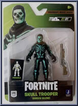 Skull Trooper (Green Glow) from Fortnite - Legendary Micro Series manufactured by Jazwares [Front]