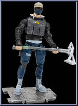 Verge (Solo Mode) from Fortnite - Basic Series manufactured by Jazwares [Loose]