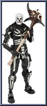 Skull Trooper from Fortnite - Basic Series manufactured by McFarlane [Loose]