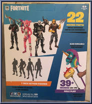 Skull Trooper from Fortnite - Basic Series manufactured by McFarlane [Back]