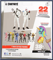 Wild Card (Black) from Fortnite - Basic Series manufactured by McFarlane [Back]