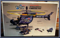 Attack & Rescue Chopper Set from Freedom Force - Basic Series manufactured by Nylint [Back]