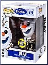 Olaf (Glow in the Dark) from Frozen - Pop! Vinyl Figures manufactured by Funko [Front]