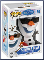 Summer Olaf from Frozen - Pop! Vinyl Figures manufactured by Funko [Front]