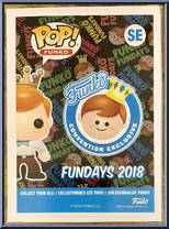 Freddy Funko (Green Chrome) from Funko - Pop! Vinyl Figures manufactured by Funko [Back]