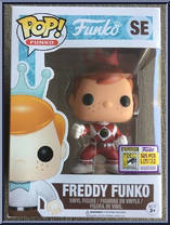Freddy Funko (Red Ranger) from Funko - Pop! Vinyl Figures manufactured by Funko [Front]