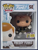 Freddy Funko (White Ranger) from Funko - Pop! Vinyl Figures manufactured by Funko [Front]